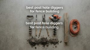 best post hole diggers for fence building