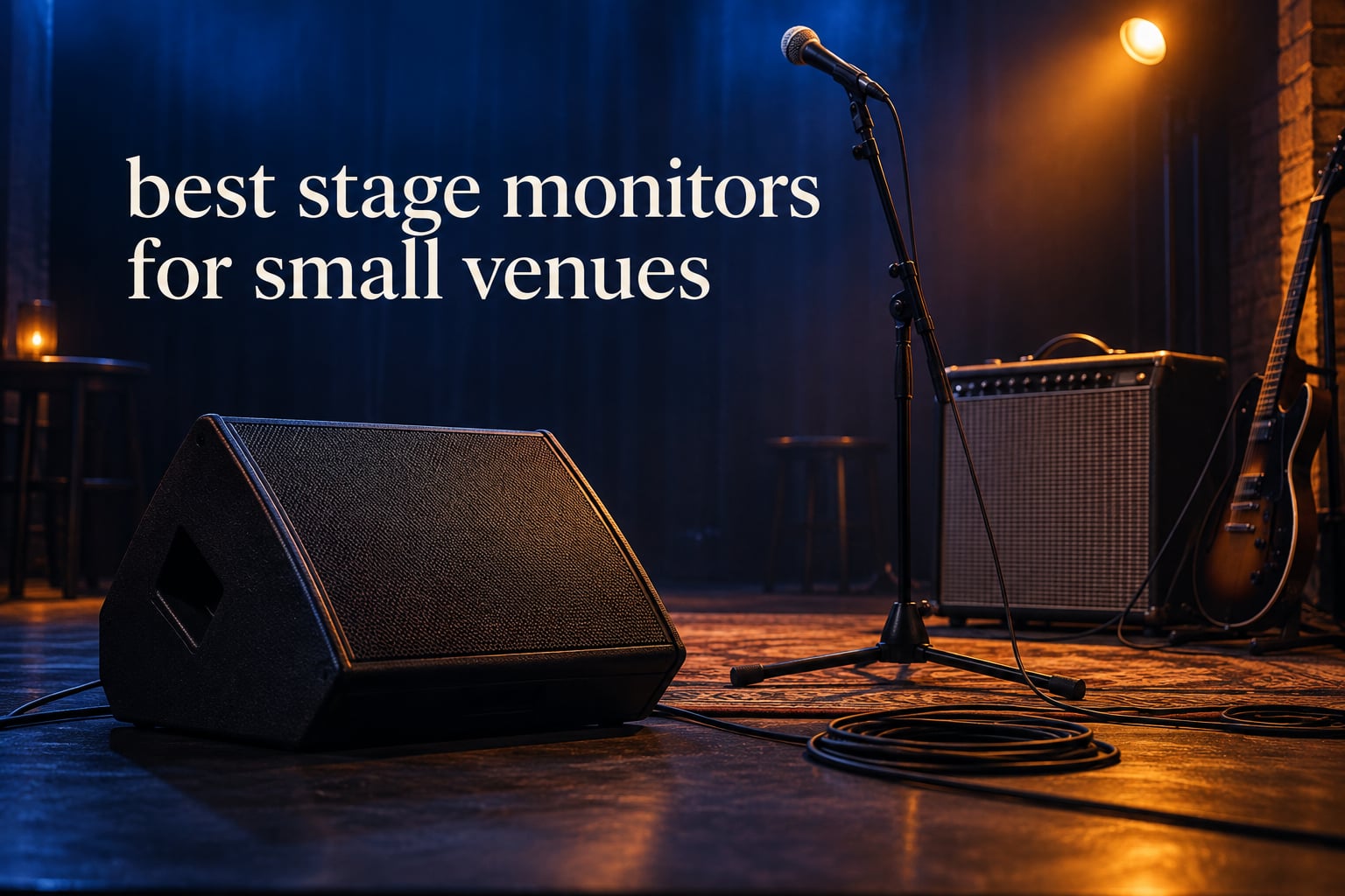 best stage monitors for small venues