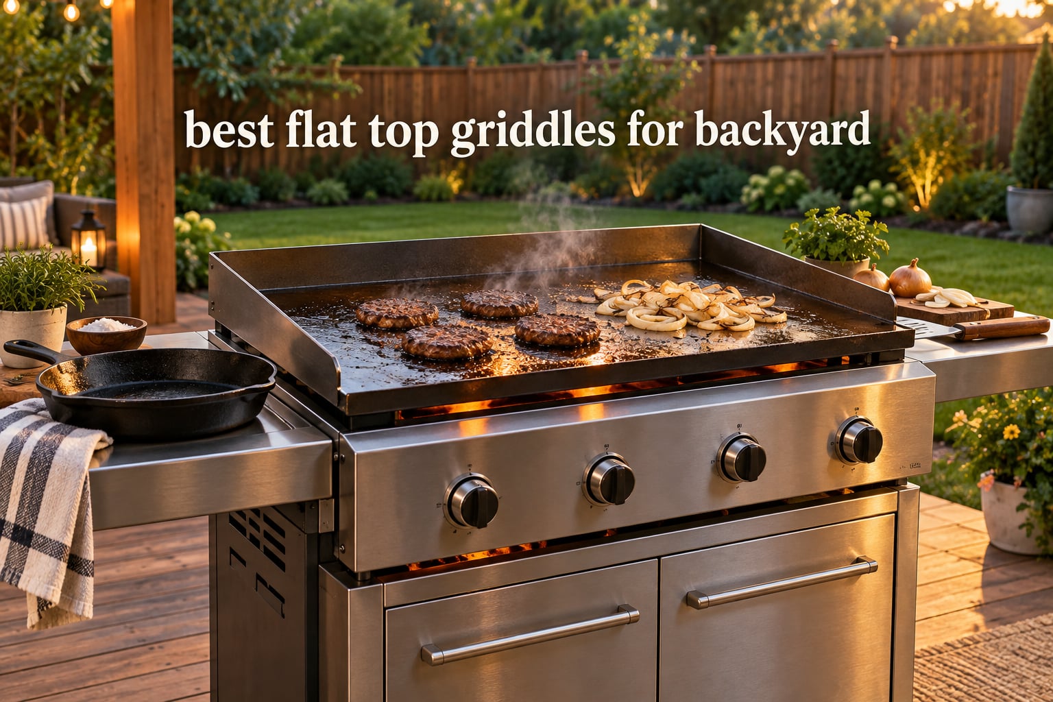 best flat top griddles for backyard