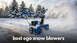best ego snow blowers