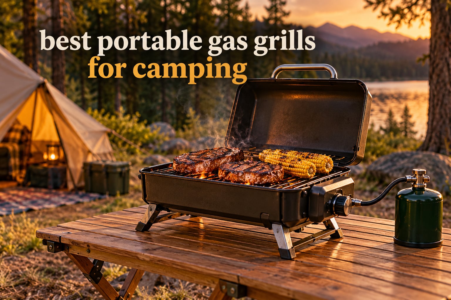 best portable gas grills for camping