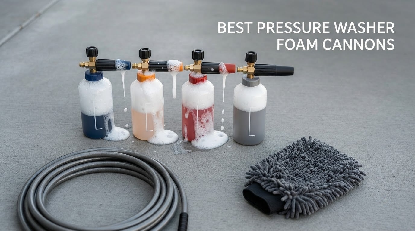 best pressure washer foam cannons