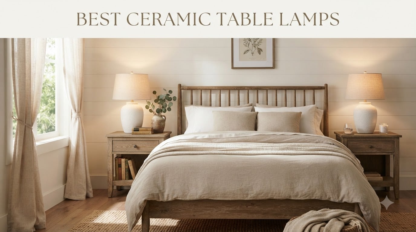 best ceramic table lamps