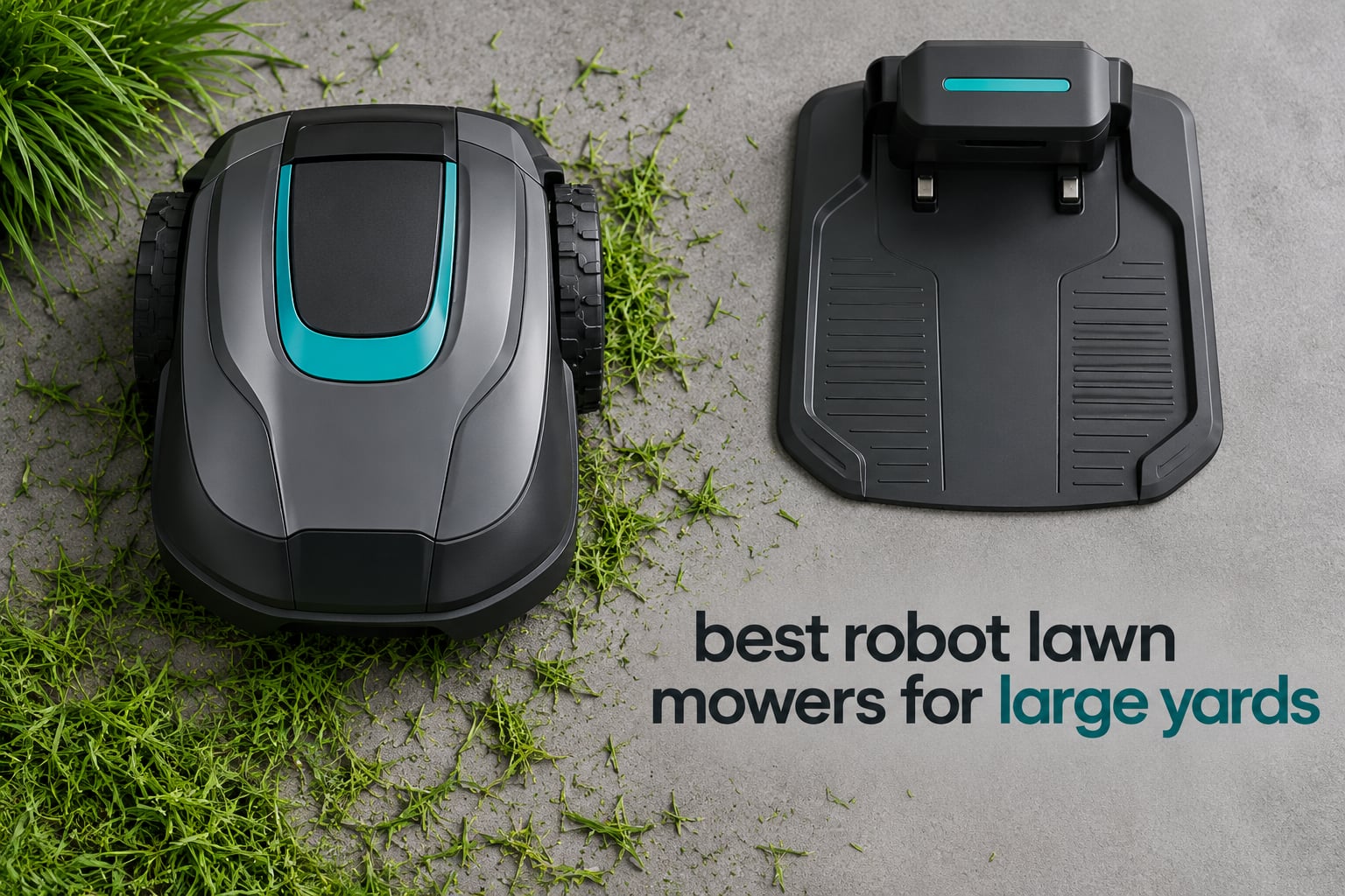 best robot lawn mowers for large yards