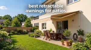 best retractable awnings for patios