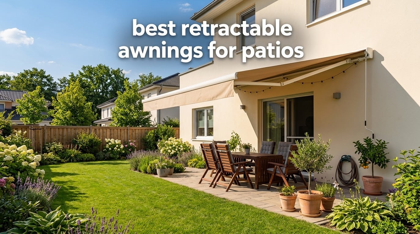 best retractable awnings for patios