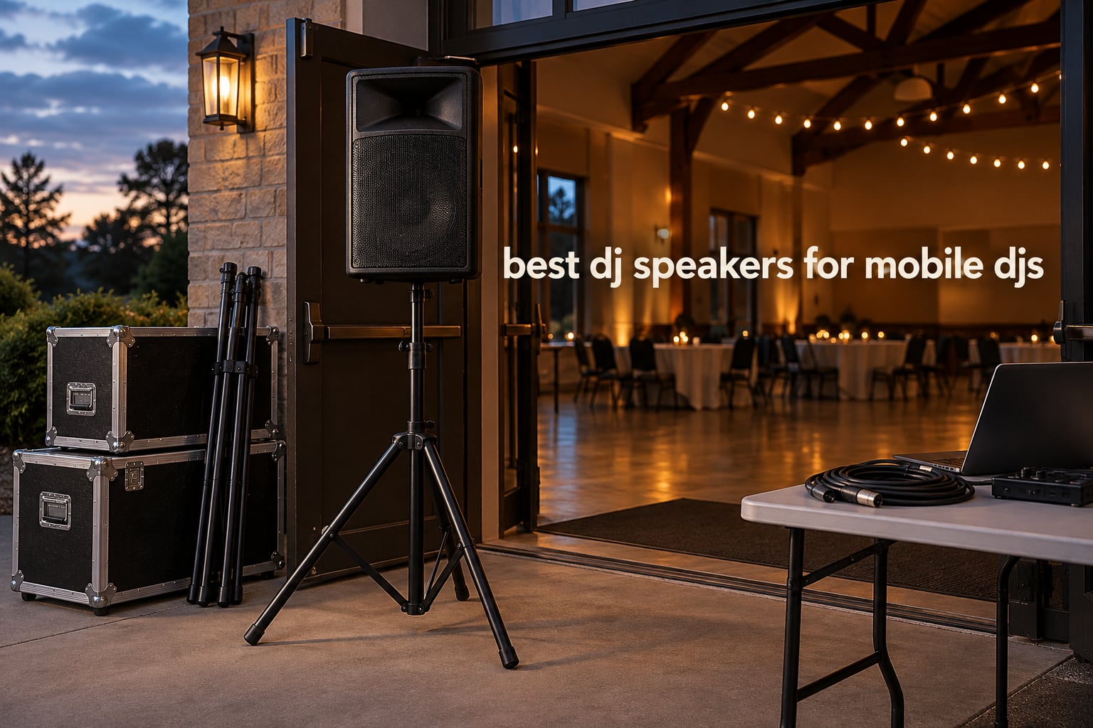 best dj speakers for mobile djs
