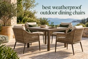 best weatherproof outdoor dining chairs