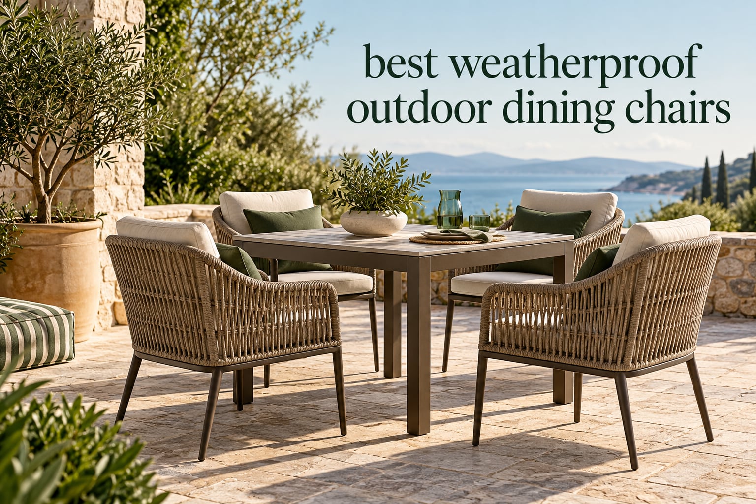 best weatherproof outdoor dining chairs