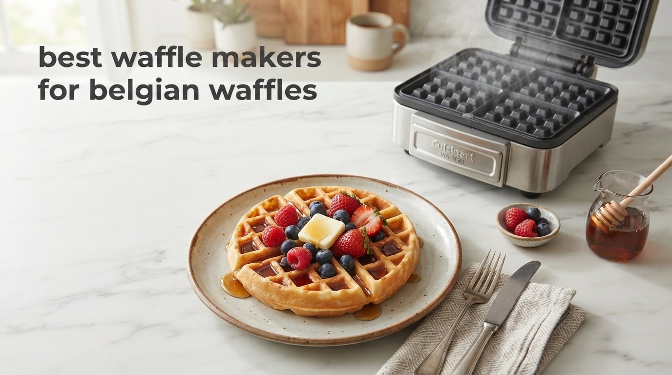 best waffle makers for belgian waffles