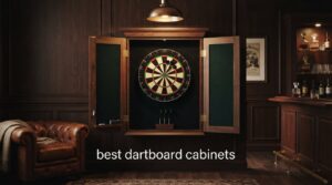 best dartboard cabinets