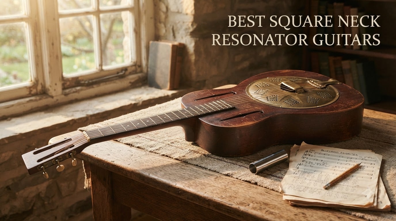 best square neck resonator guitars
