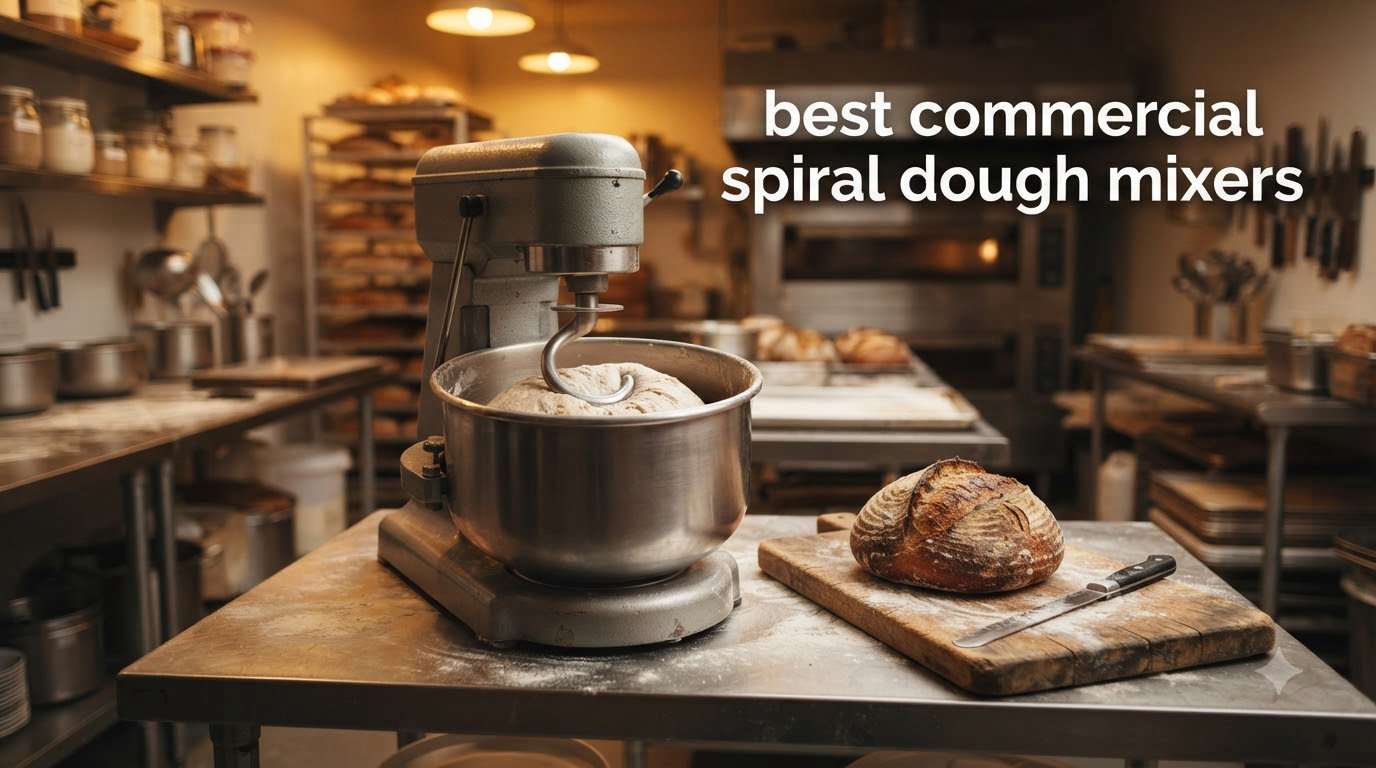 best commercial spiral dough mixers