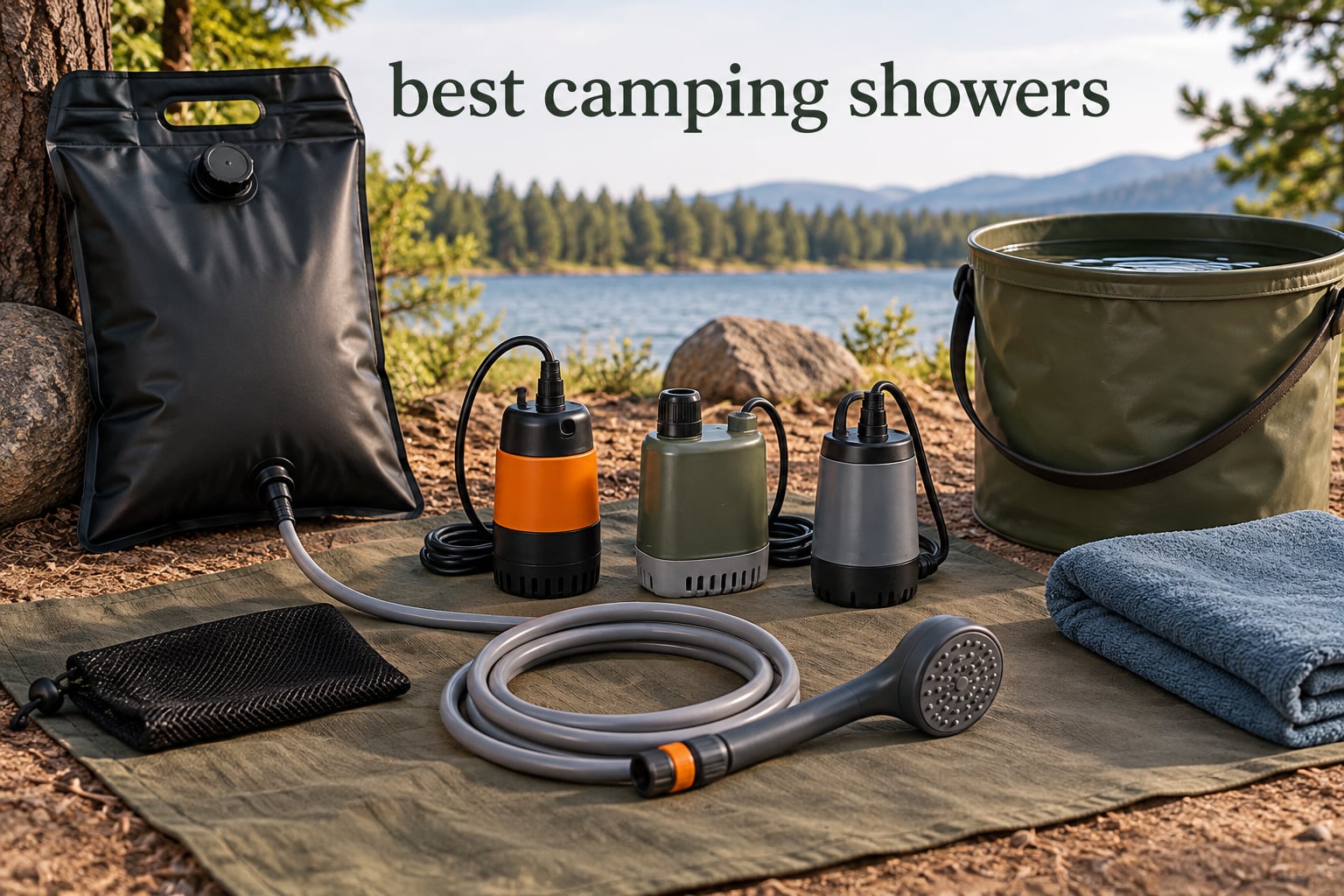 best camping showers