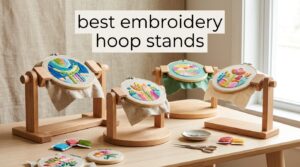 best embroidery hoop stands