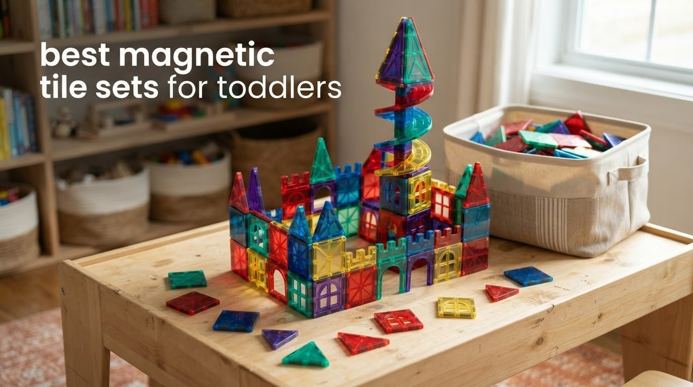 best magnetic tile sets for toddlers