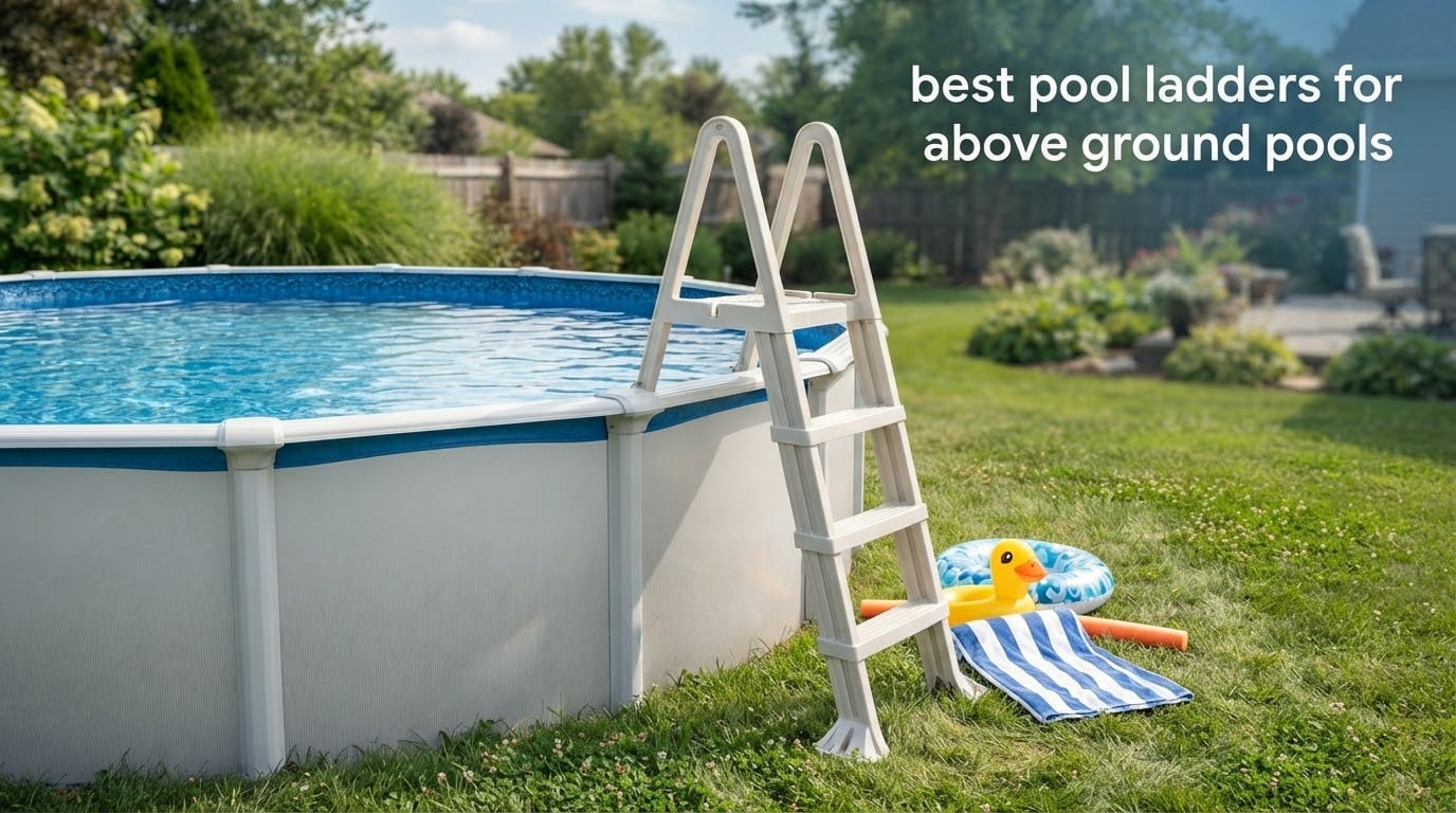 best pool ladders for above ground pools