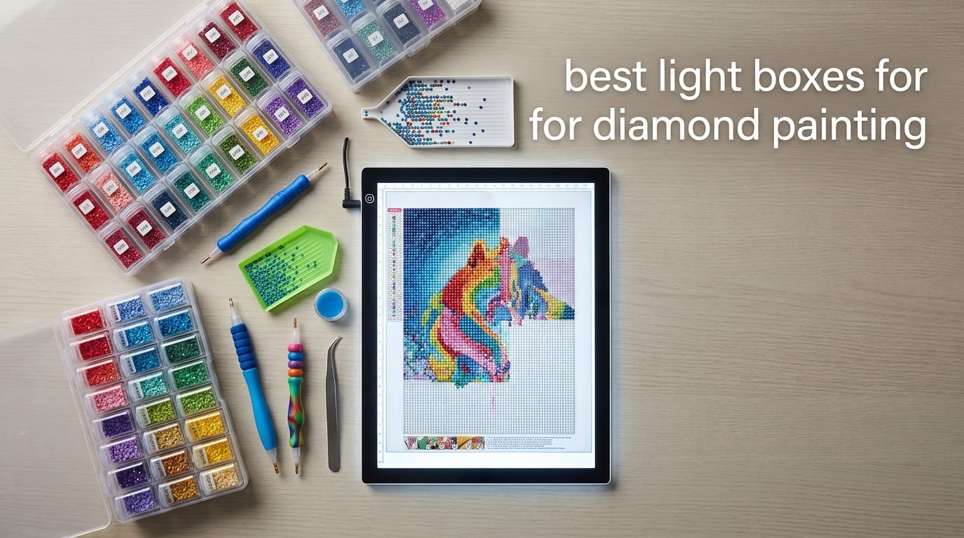 best light boxes for diamond painting