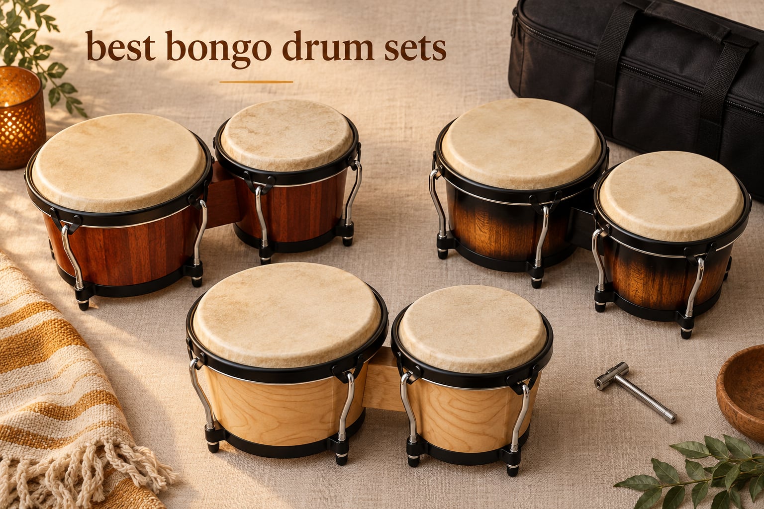 best bongo drum sets