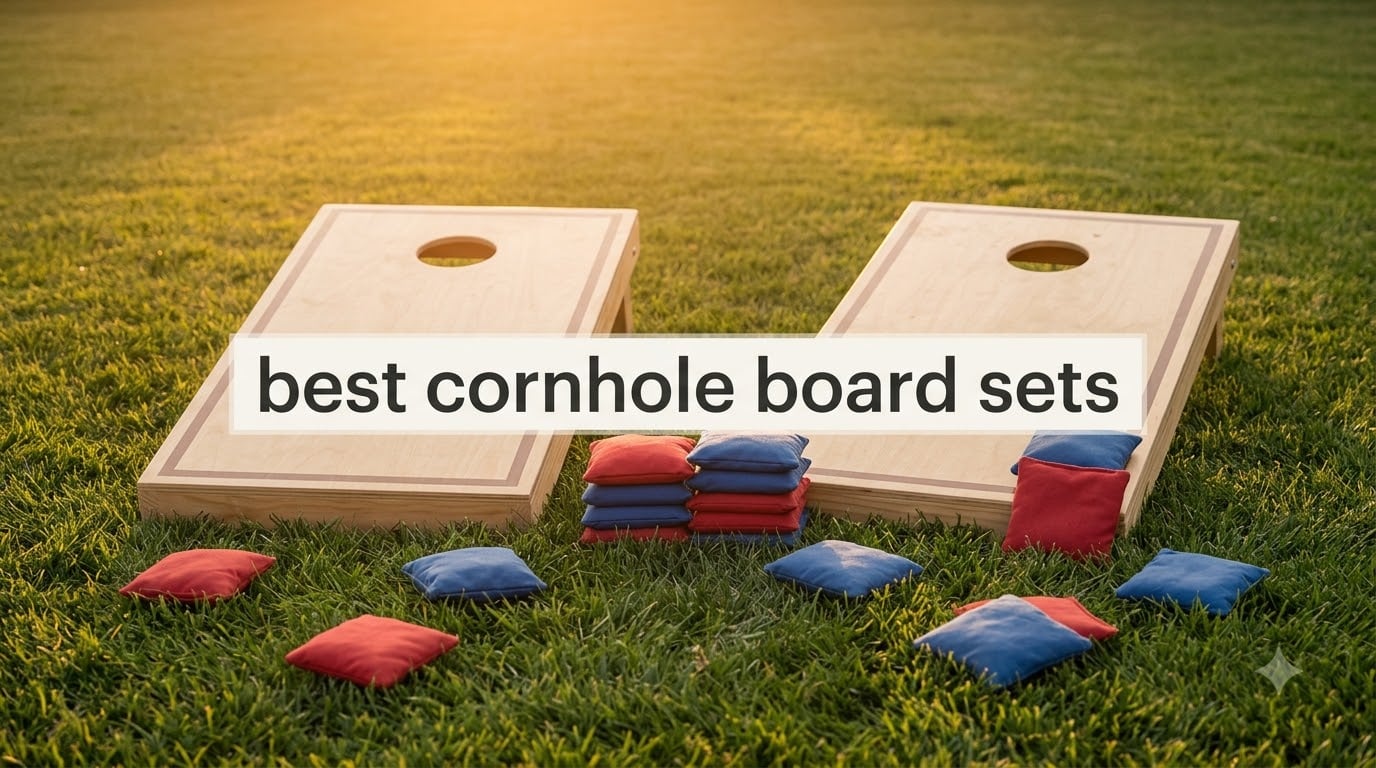 best cornhole board sets