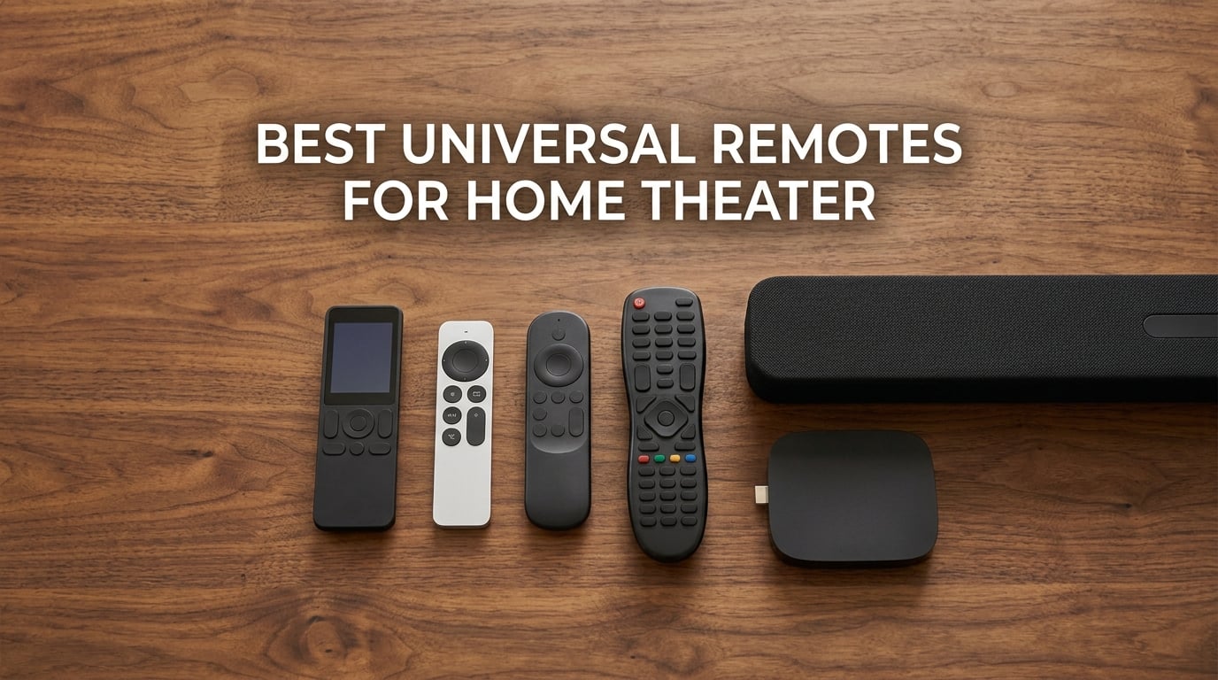 best universal remotes for home theater