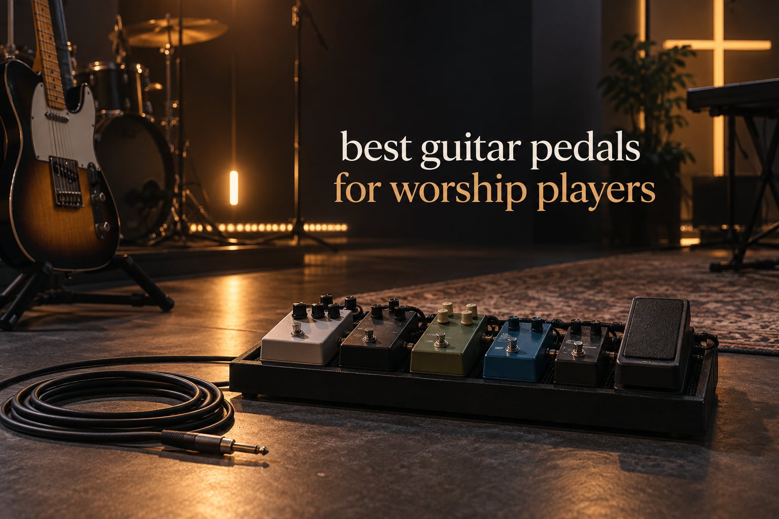 best guitar pedals for worship players