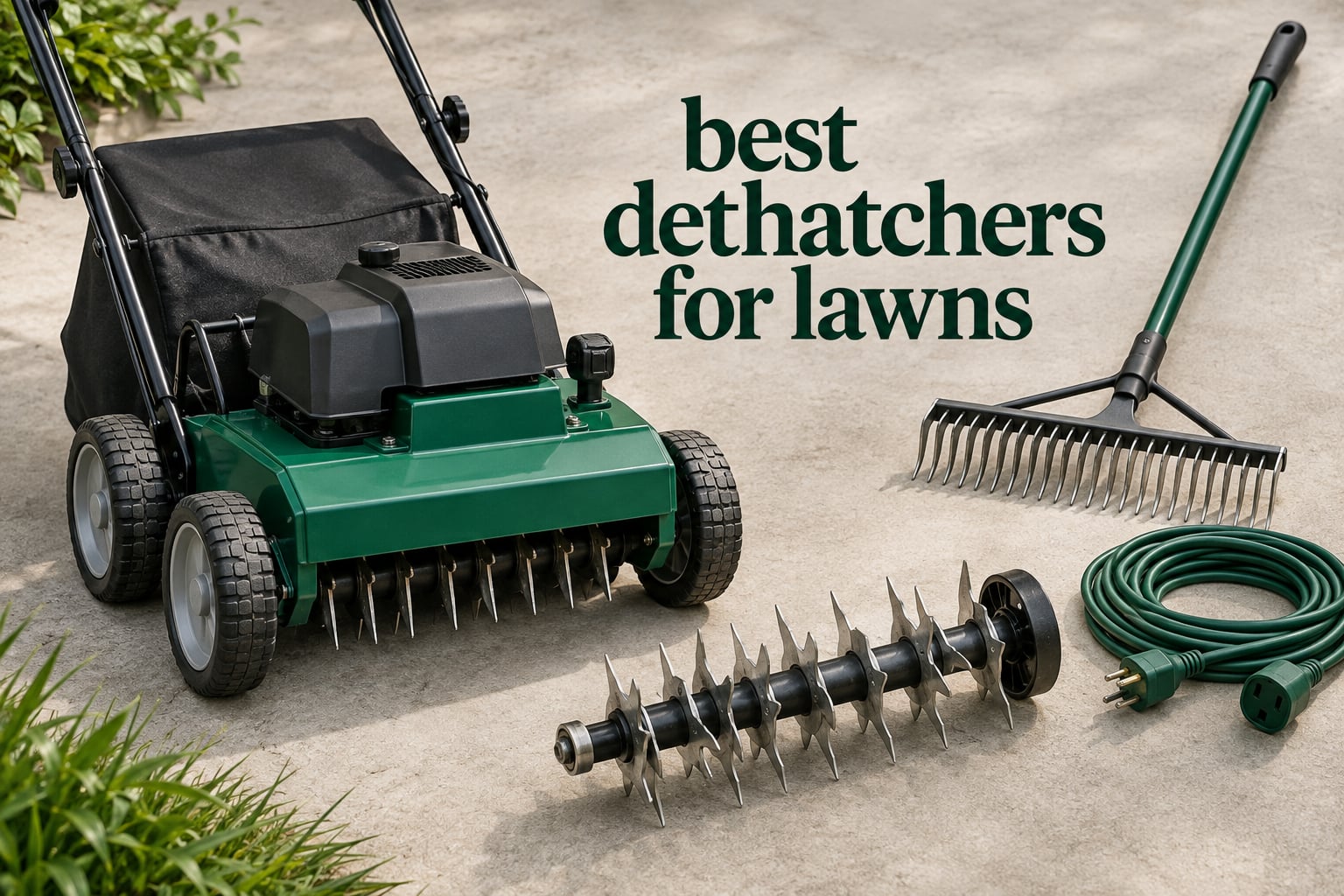 best dethatchers for lawns