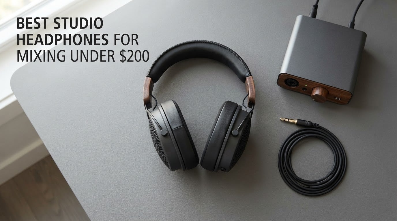 best studio headphones for mixing under $200