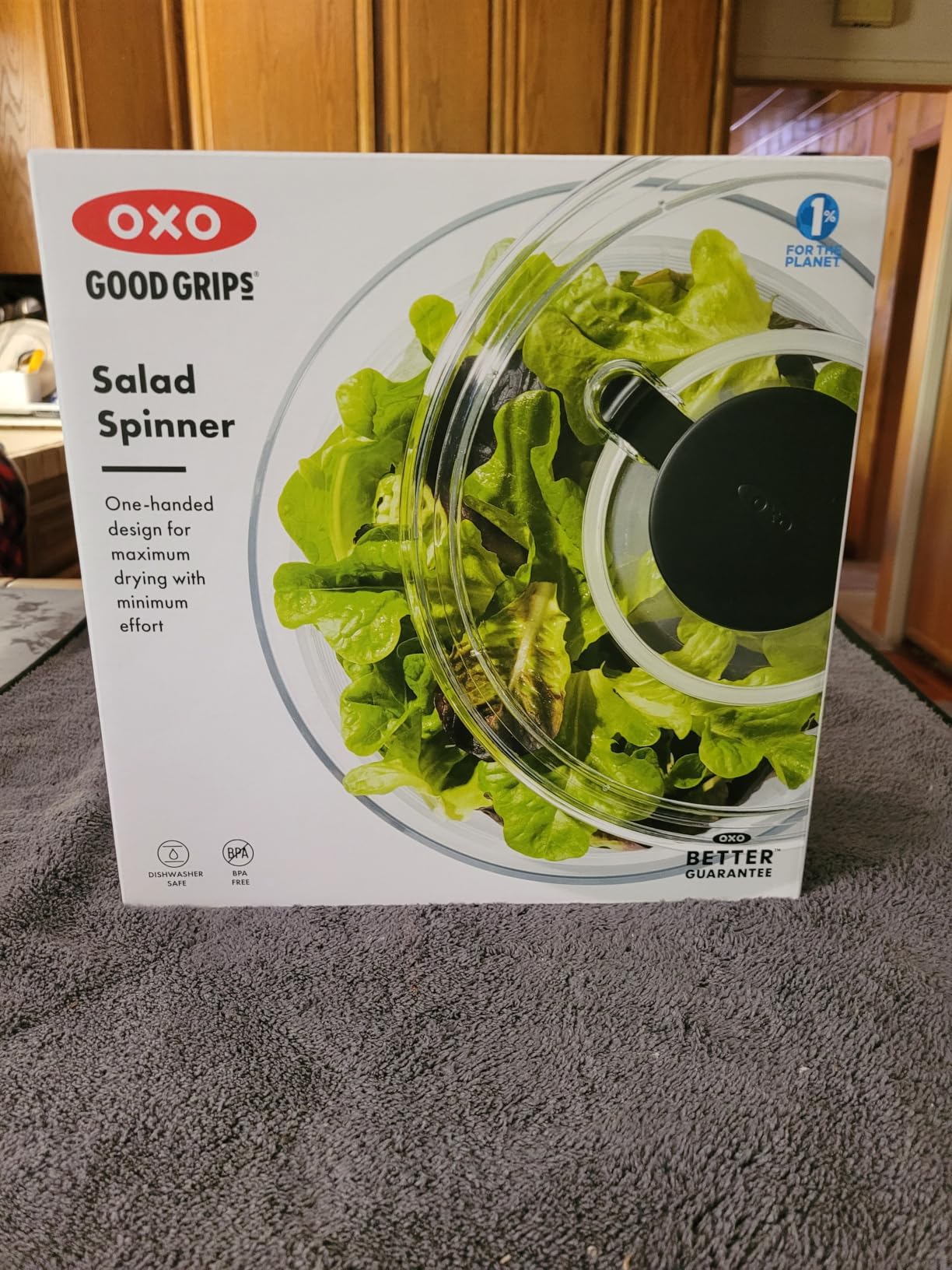 OXO 6.22 Qt Salad Spinner customer photo 1