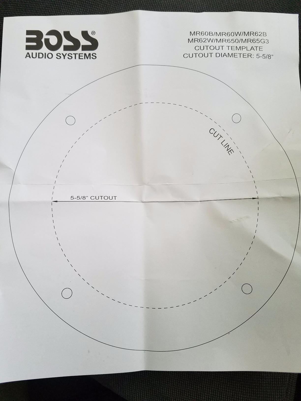 BOSS Audio Systems MR60W 6.5 Inch Marine Speakers (Pair), Full Range, 2 Way customer photo 1