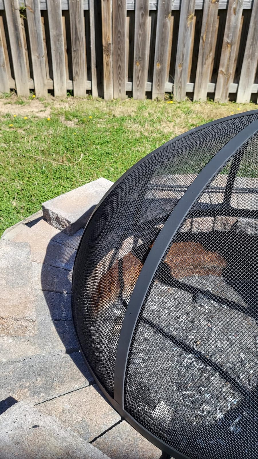 Good Directions Fire Pit Spark Screen Hinged for Easy Access customer photo 1