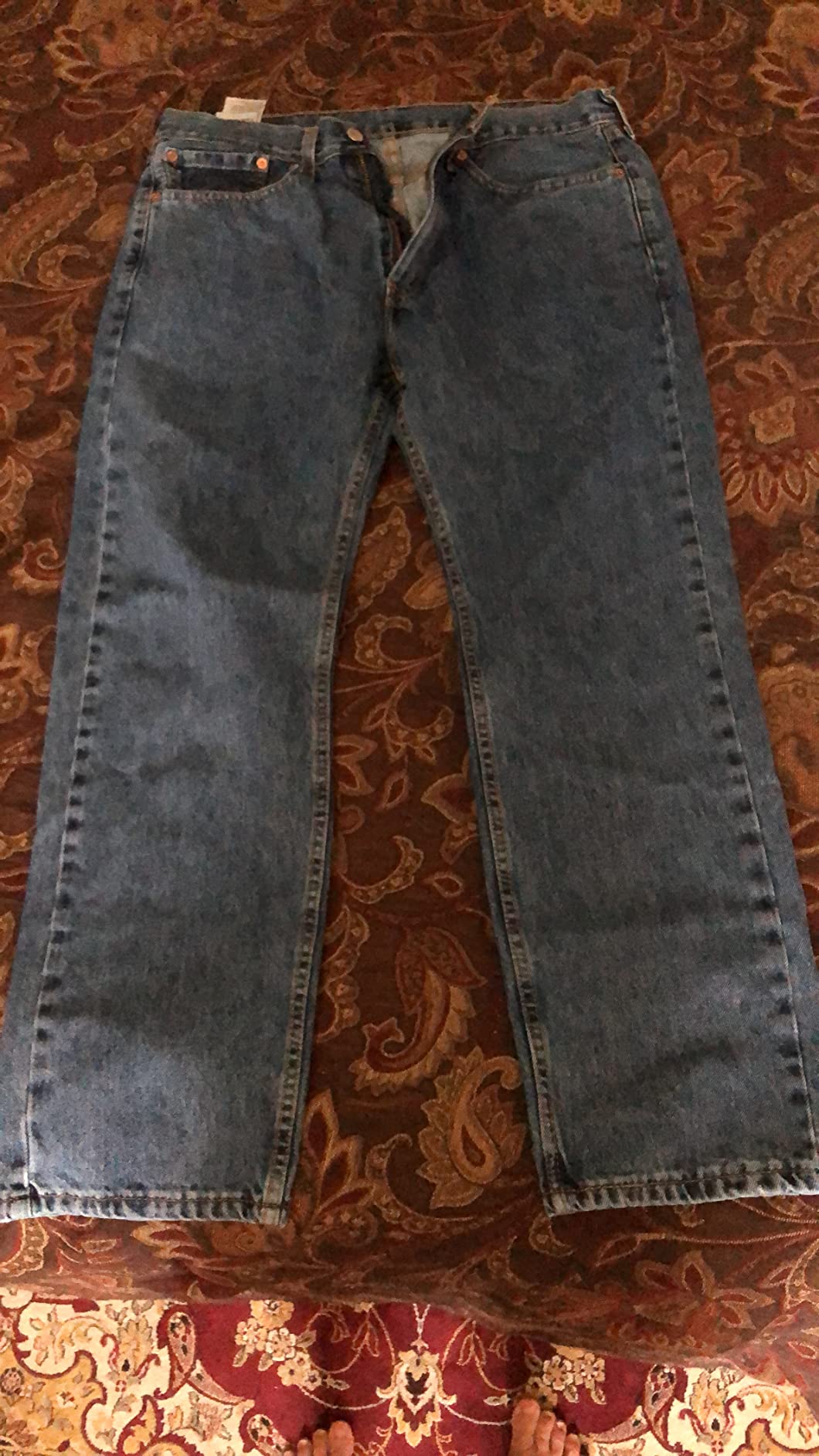 Levi's Men's 505 Regular Fit Jeans customer photo 2