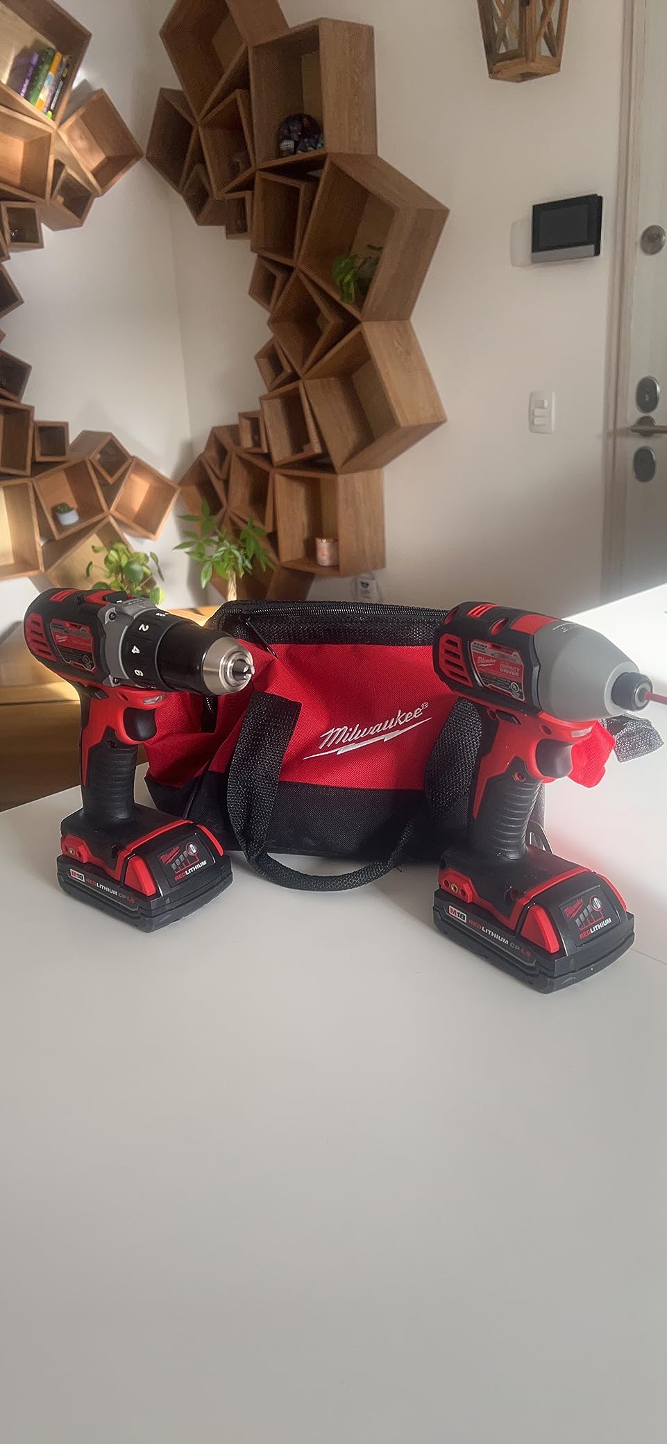 Milwaukee 2691-22 18-Volt Compact Drill and Impact Driver Combo Kit customer photo 1