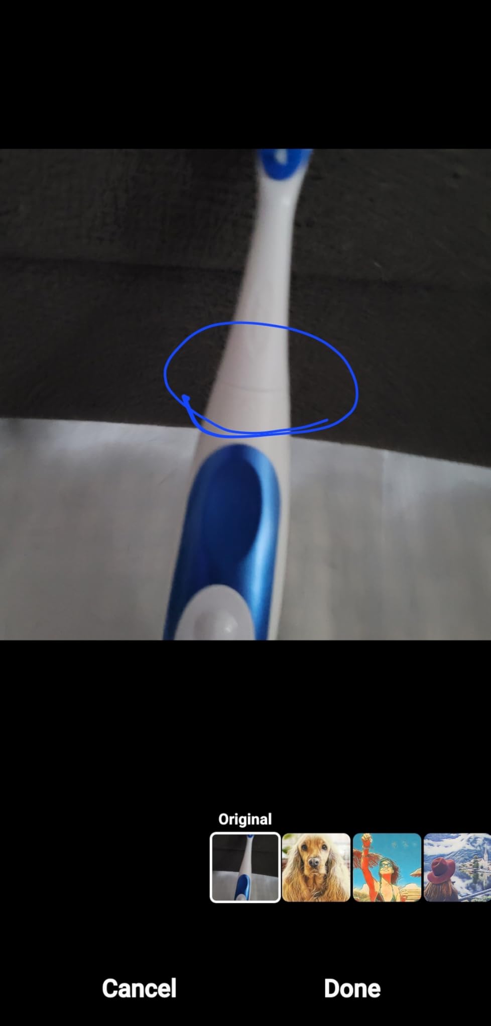 Spinbrush PRO CLEAN Battery Powered Toothbrush, Soft Bristles, 1 Count, Gold or Blue Color May Vary customer photo 1