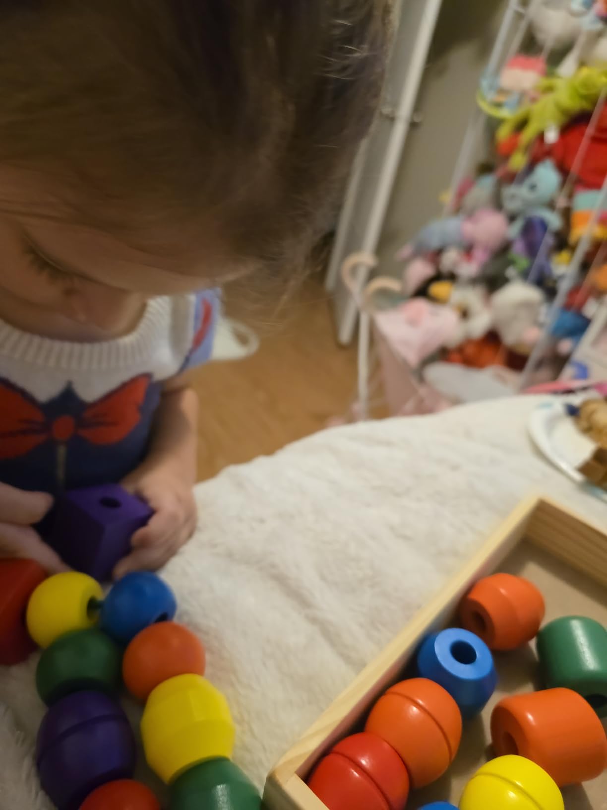 Melissa & Doug Primary Lacing Beads 33-Piece Montessori Toy Set customer photo 2