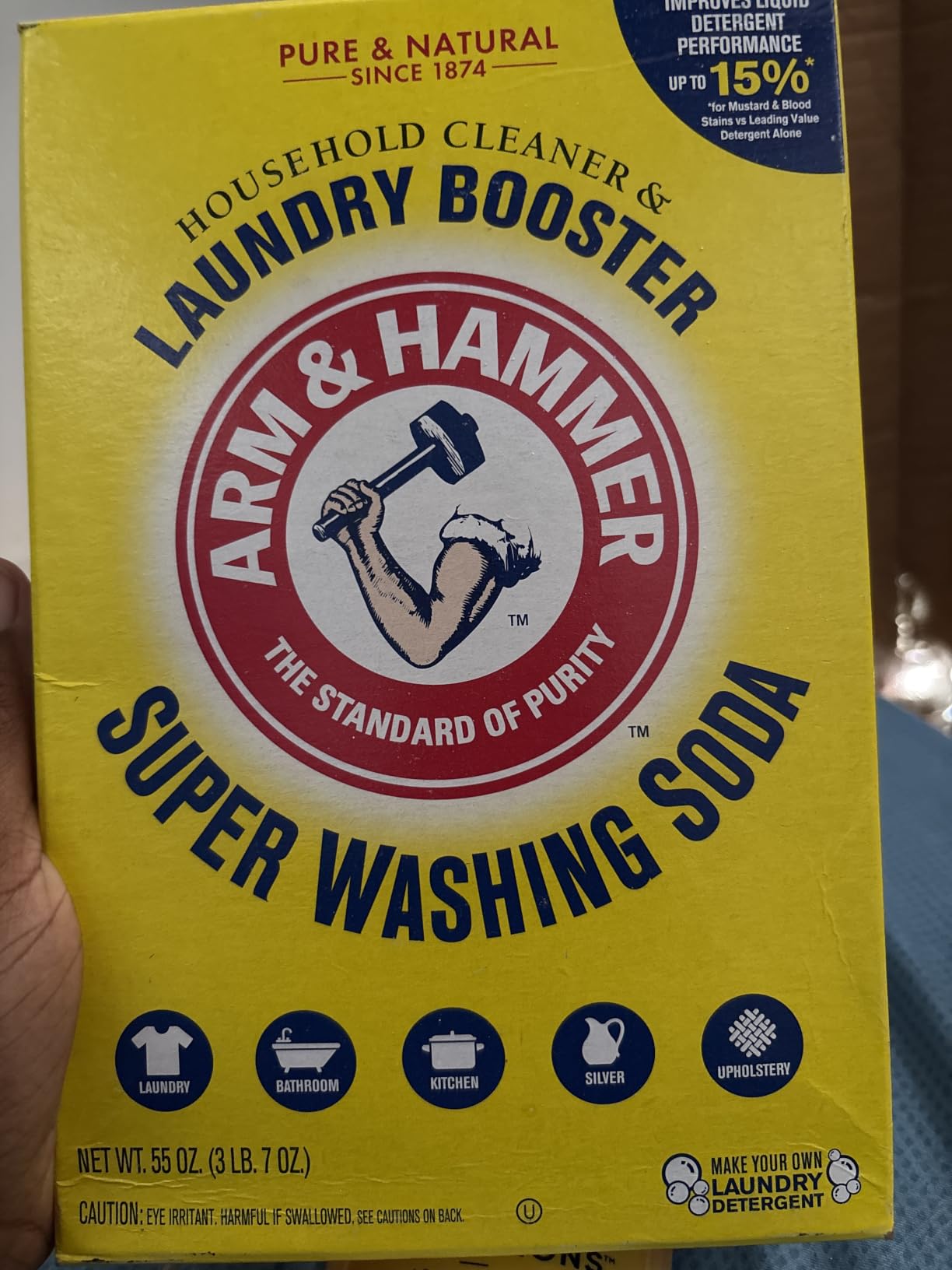Church & Dwight Co 03020 Arm & Hammer Super Washing Soda customer photo 2