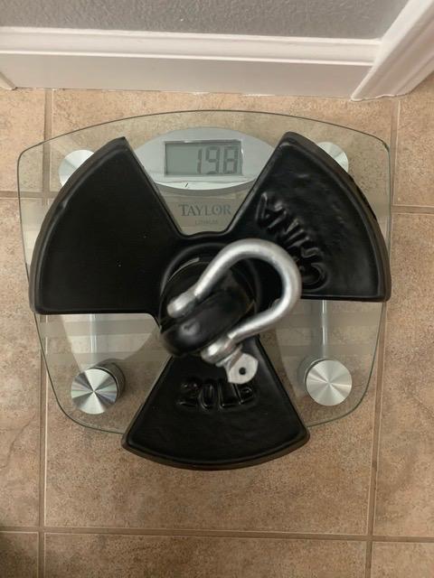 Seachoice River Anchor, Black Vinyl Coated Cast Iron, 12 Lbs. customer photo 1