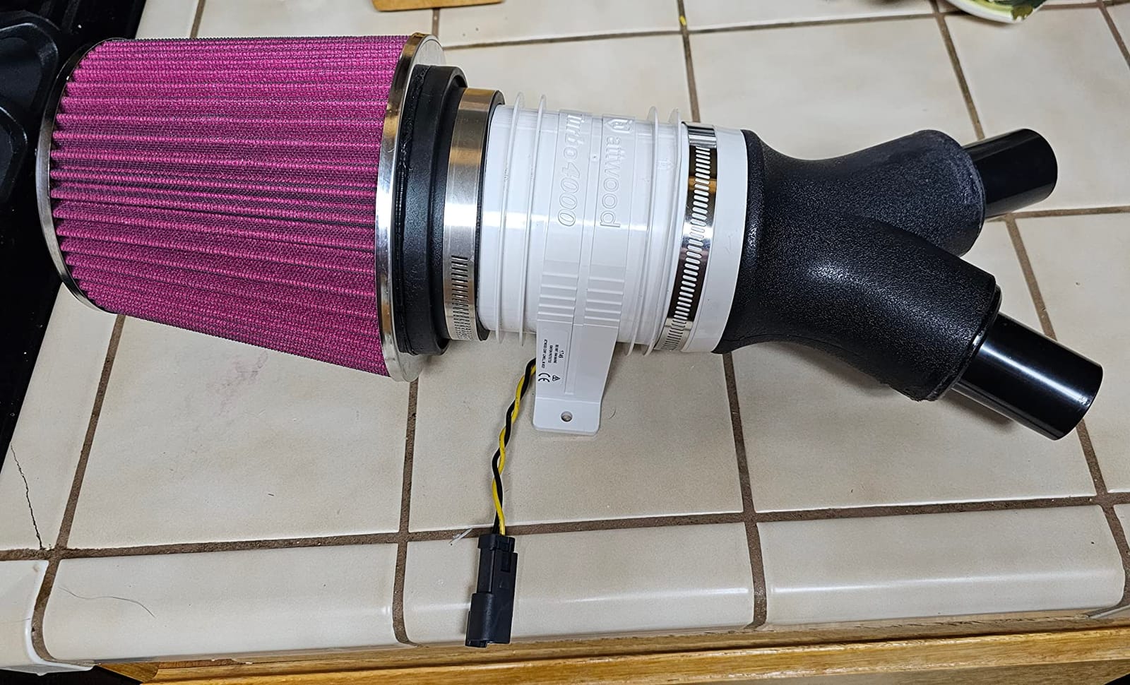 Attwood Turbo 4000 In-Line Bilge Blower 4 Inch 12V customer photo 1