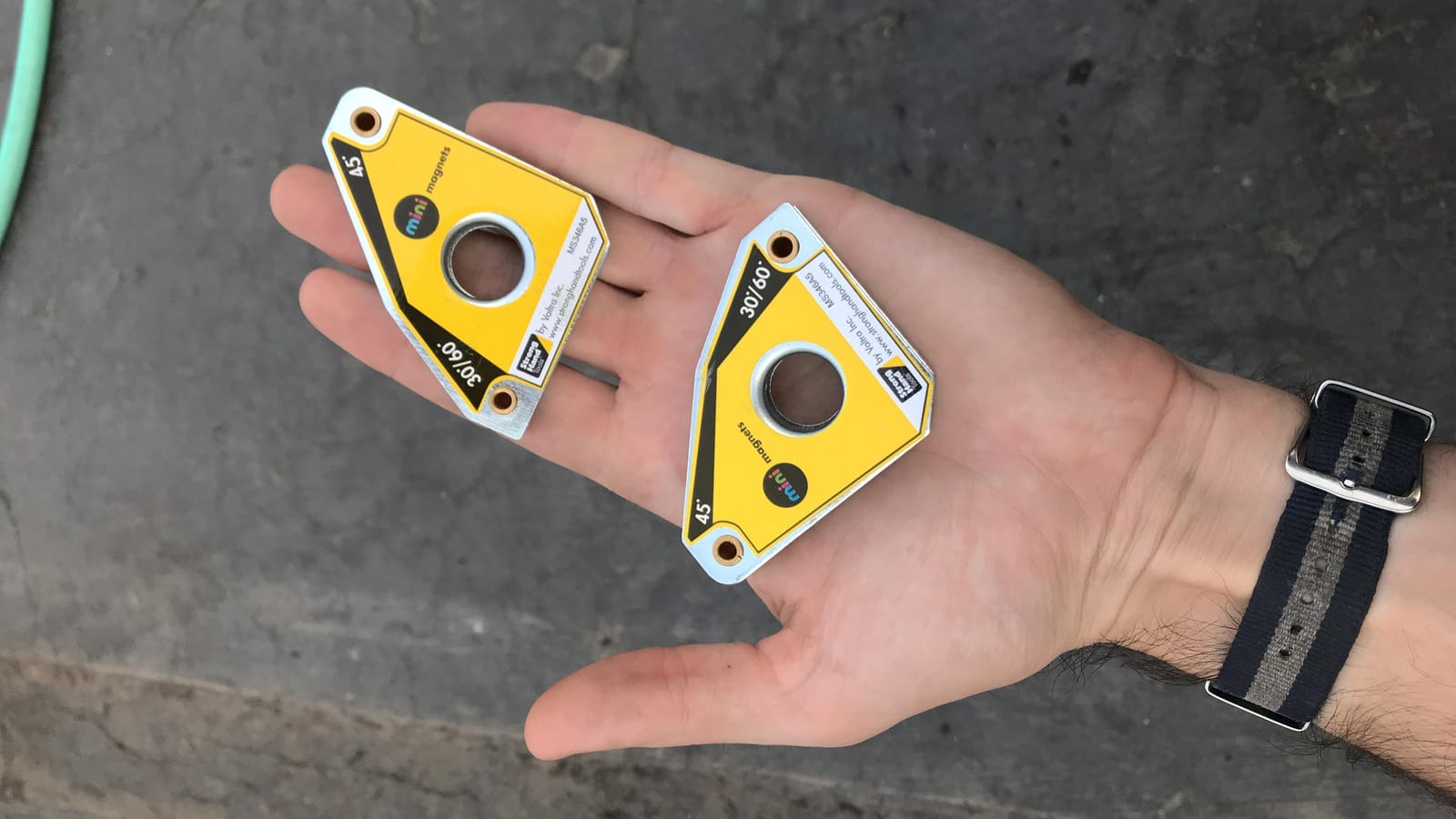 Strong Hand Welding Magnet - Mini Magnets MS346AK customer photo 2