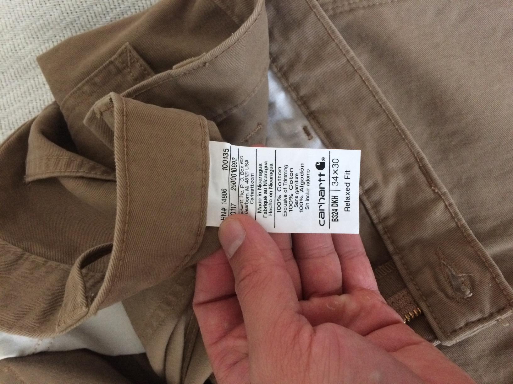 Carhartt Twill Dungaree customer photo 1