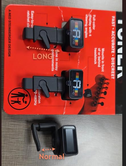 D'Addario Micro Headstock Tuner, 1 Pack customer photo 2
