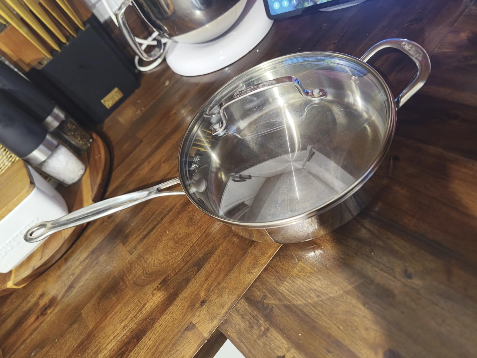 Cuisinart Chef's Classic Stainless Steel Pots and Pans Set, 11 pc, 77-11G customer photo 1