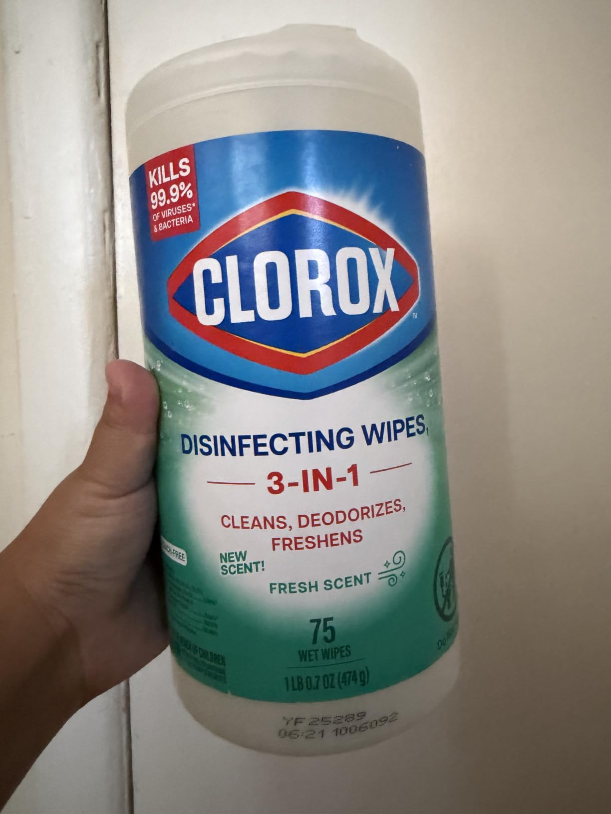 Clorox Disinfecting Wipes Cleaning Variety Pack, 75 Count, 3 Pack customer photo 2