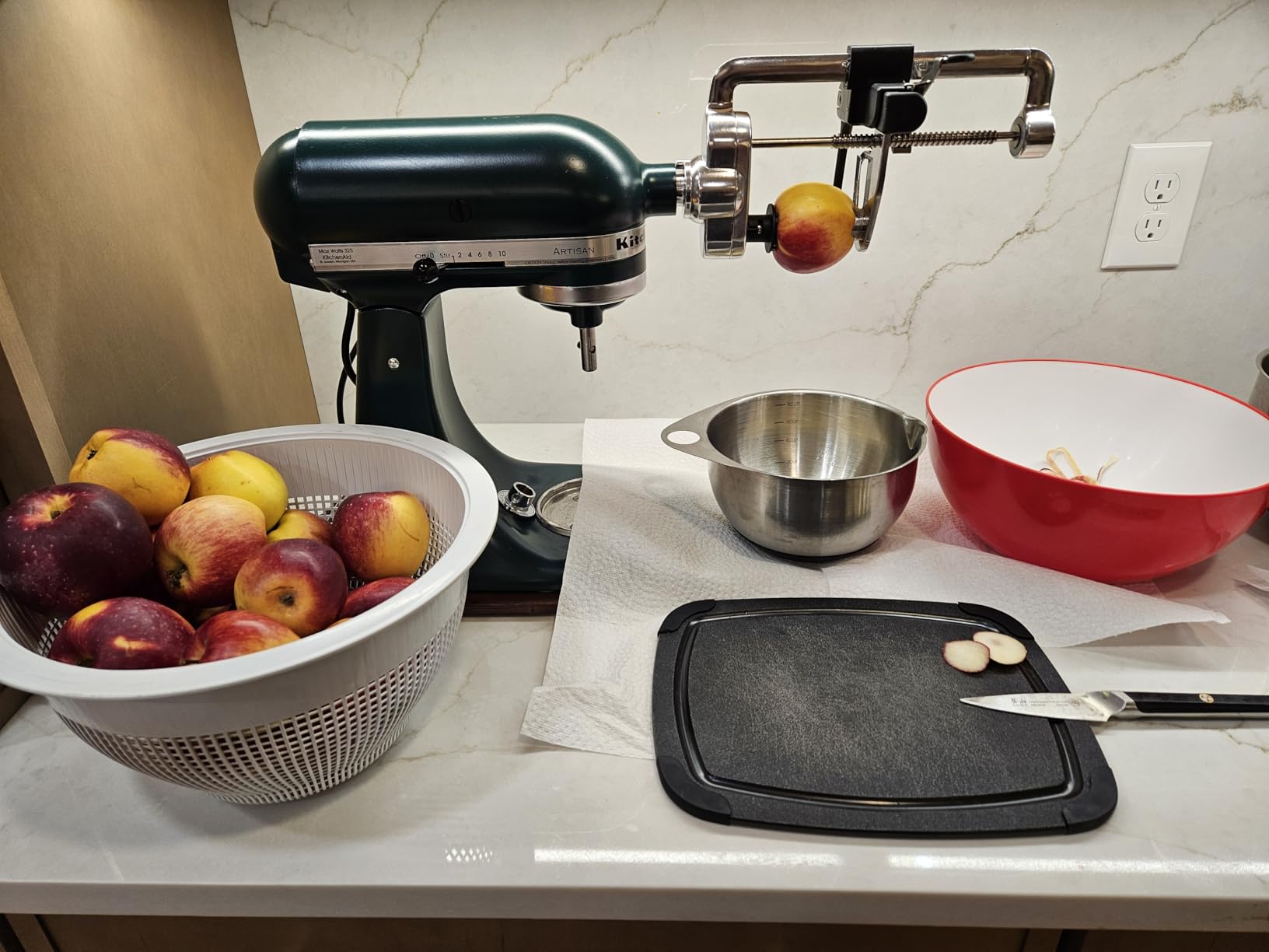 KitchenAid 5-Blade Fruit and Vegetable Spiralizer Attachment, KSM1APC customer photo 1