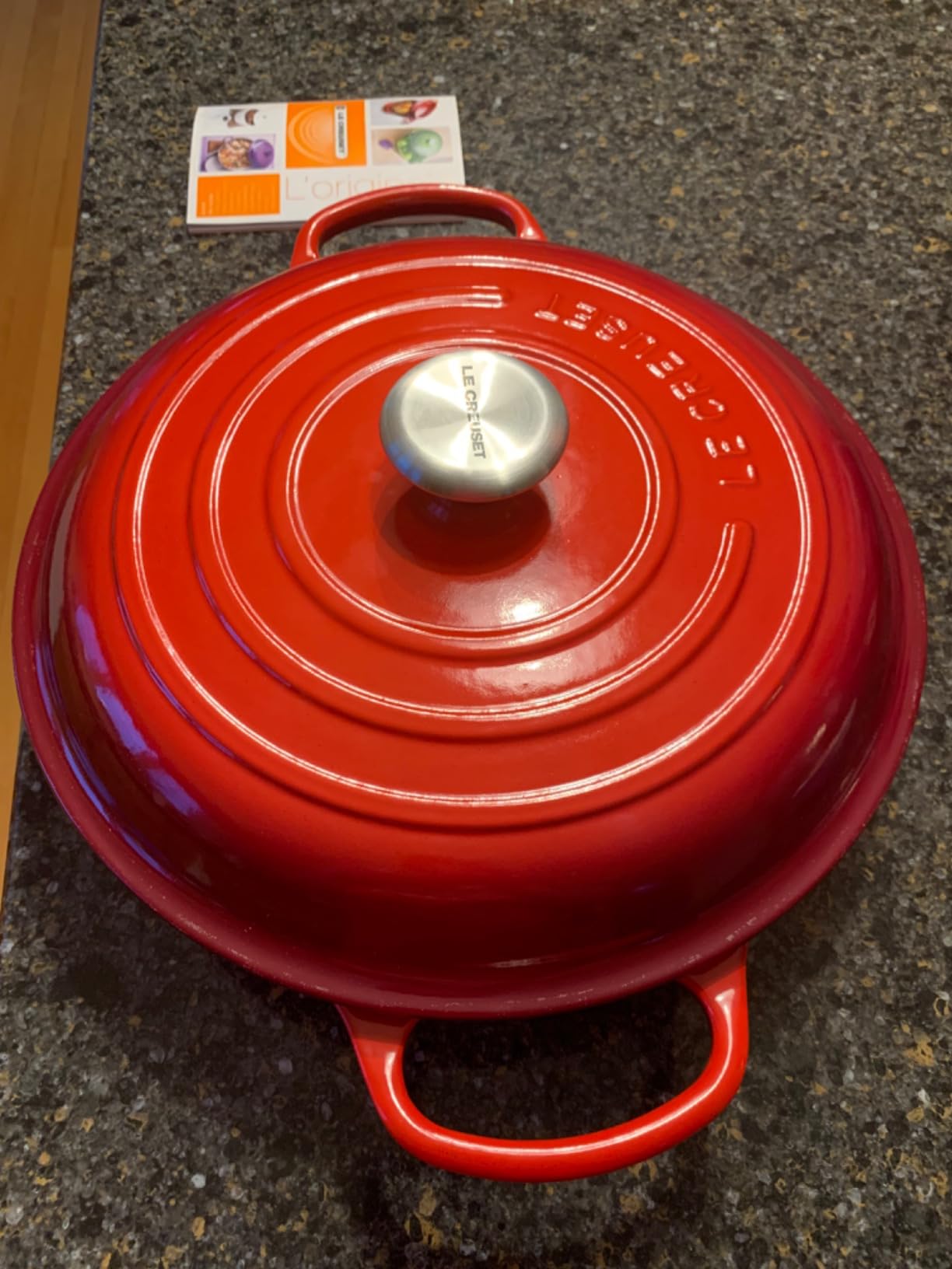 Le Creuset Enameled Cast Iron Signature Braiser, 3.5 qt., Marseille customer photo 1