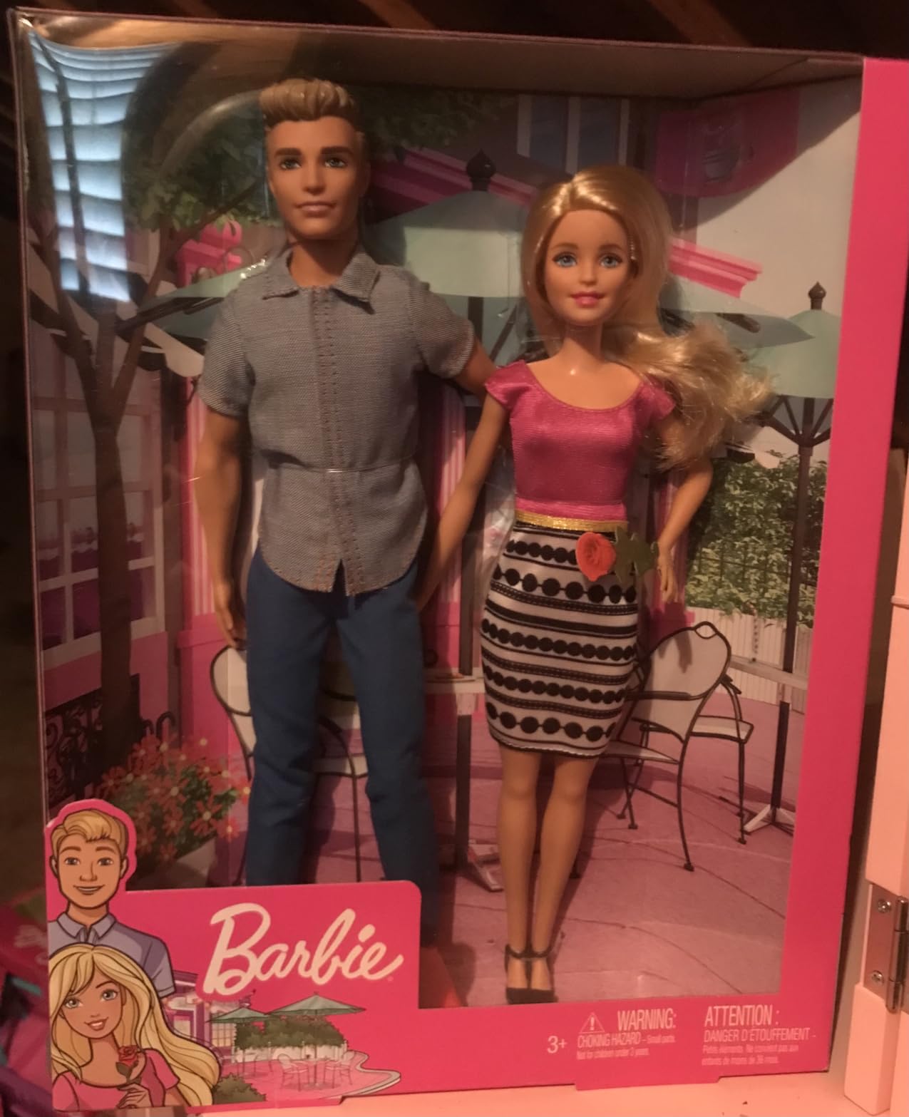 Barbie Dolls, Barbie and Ken Doll 2-Pack Featuring Blonde Hair and Bright Colorful Clothes, Kids Toys and Gifts (Amazon Exclusive) customer photo 1