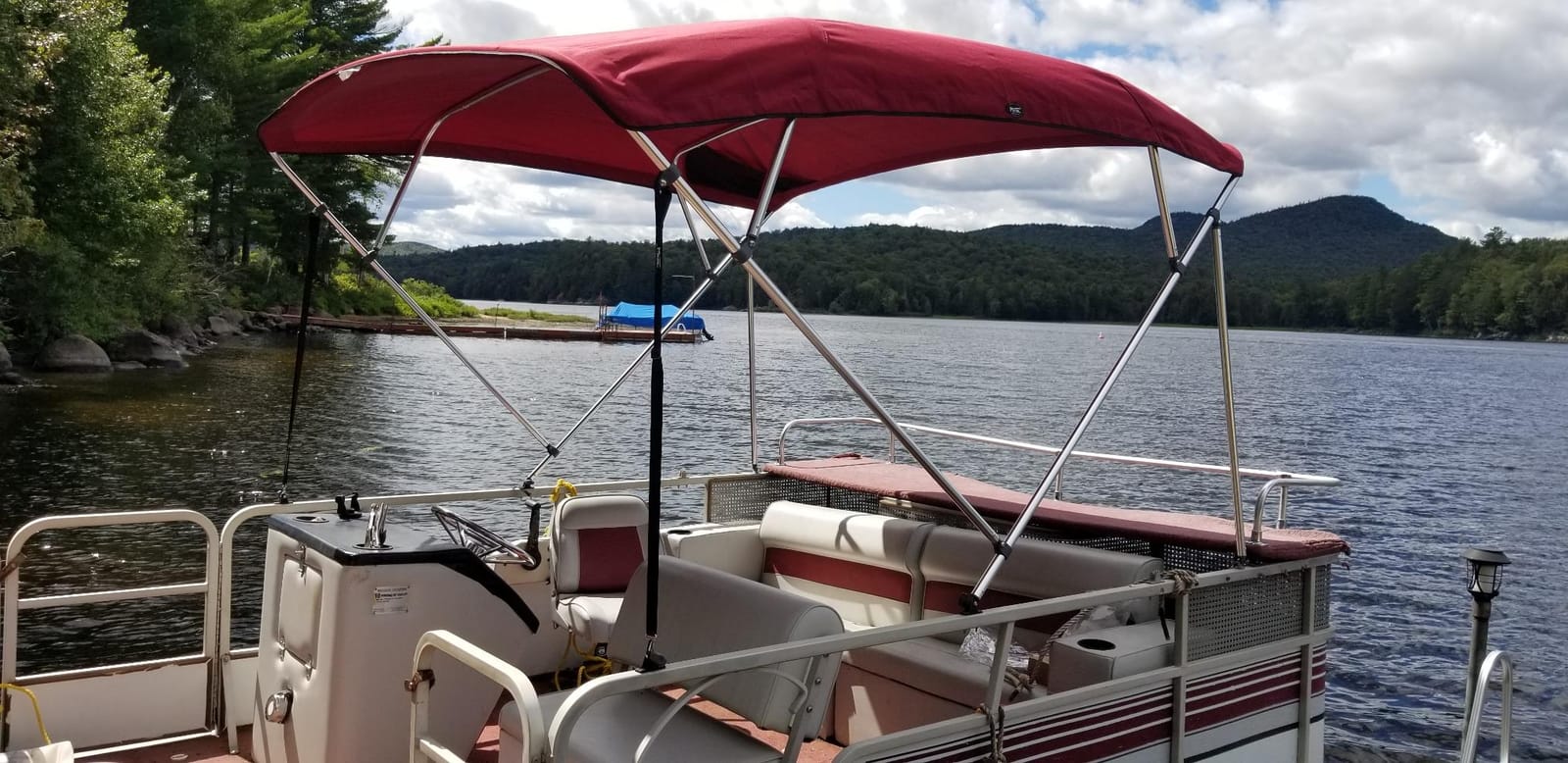 MSC 3 Bow 4 Bow Bimini Top Boat Cover customer photo 1