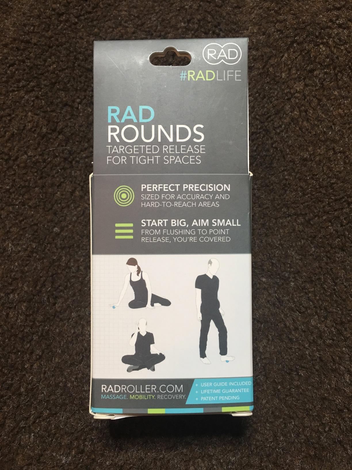RAD Rounds – 3 Density Yoga Massage Ball Set for Deep Tissue Myofascial Release – Therapy Balls for Feet, Back, Neck, Jaw & Forearms – Trigger Point & Mobility Therapy (3-Pack) customer photo 1