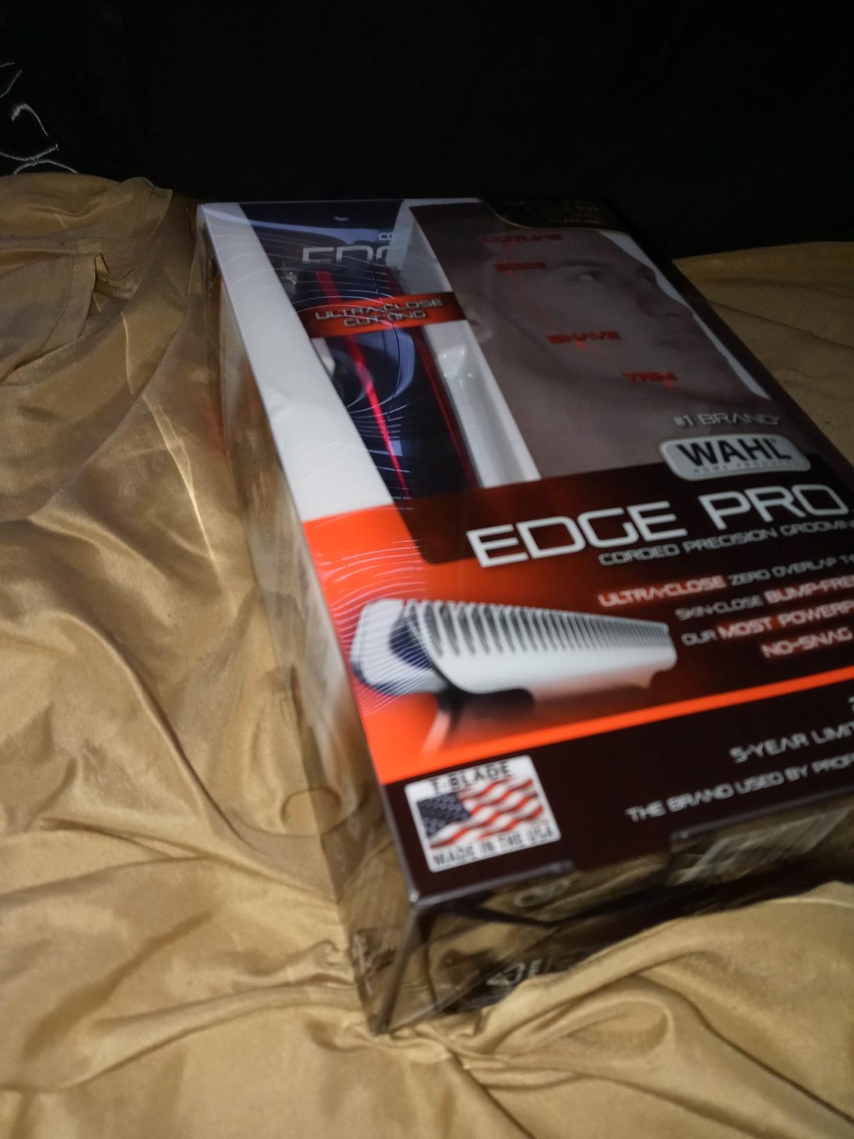 Wahl Edge Pro Bump Free Corded Beard Trimmer & Touch-Up Groomer for Men customer photo 1