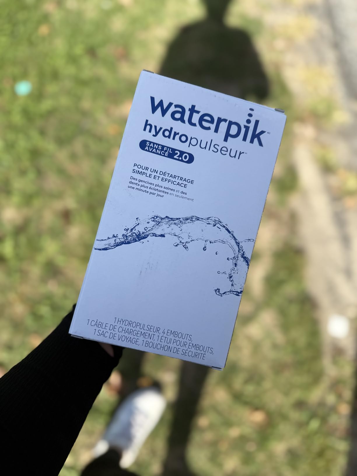 Waterpik Cordless Advanced Portable Water Flosser, Rechargeable, White customer photo 1